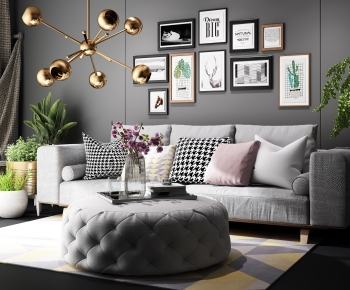 Nordic Style Sofa Combination-ID:431488999