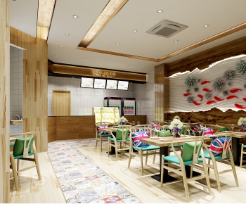 New Chinese Style Catering Space-ID:248982918