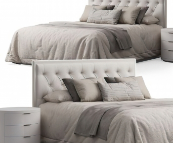 Modern Double Bed-ID:694806101