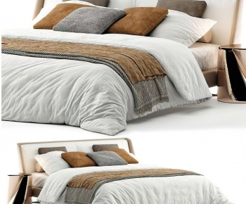 Modern Double Bed-ID:610702042