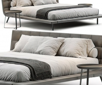 Modern Double Bed-ID:422849784