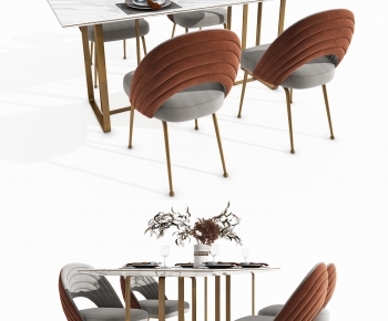 Modern Dining Table And Chairs-ID:922156109