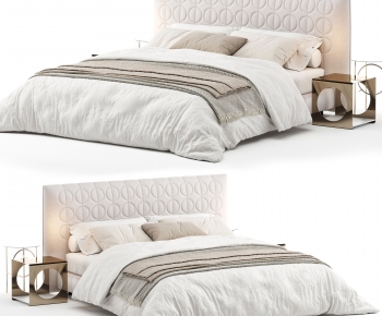 Modern Double Bed-ID:570276028