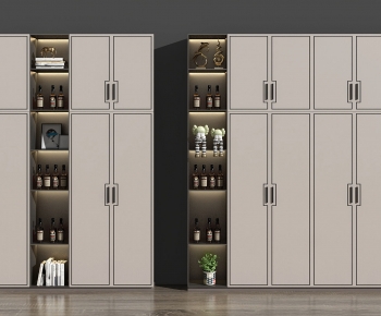New Chinese Style Wine Cabinet-ID:897454981