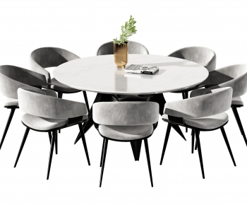 Modern Dining Table And Chairs-ID:830925943