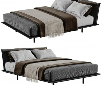 Modern Double Bed-ID:831702953