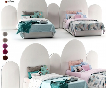 Modern Child's Bed-ID:491066935
