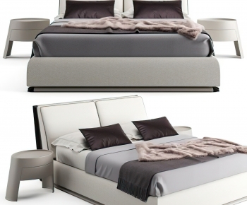 Modern Double Bed-ID:471592905