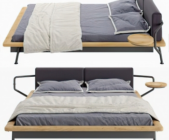 Modern Double Bed-ID:178599437