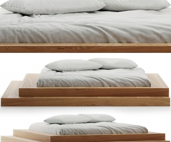 Modern Double Bed-ID:206166981