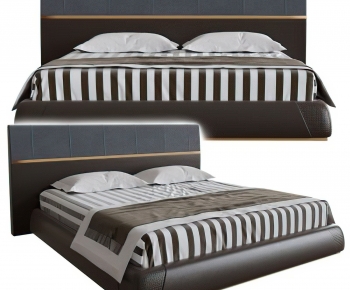 Modern Double Bed-ID:736226087