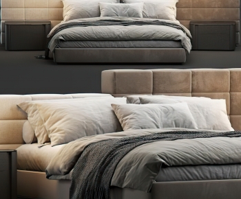 Modern Double Bed-ID:194072963