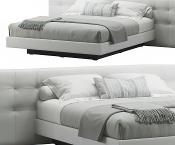 Modern Double Bed-ID:994277952