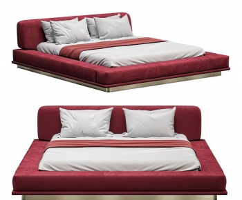 Modern Double Bed-ID:599145899