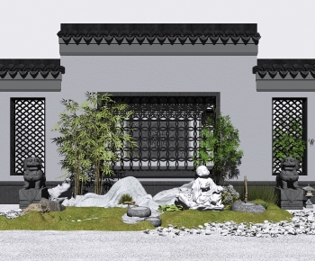 New Chinese Style Garden-ID:155989897
