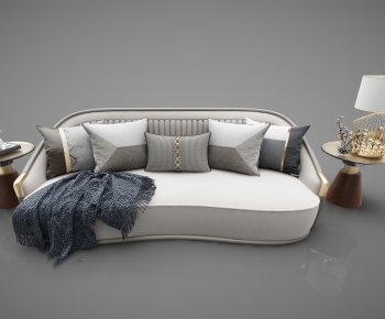 Modern Three-seat Sofa-ID:379199035