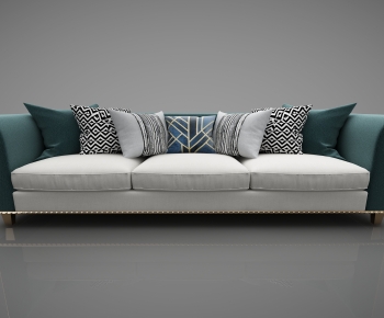 Modern Three-seat Sofa-ID:815514094