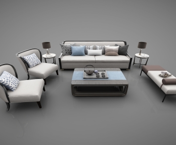 Modern Sofa Combination-ID:651225095