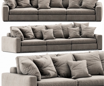 Modern Three-seat Sofa-ID:561202053