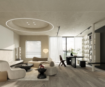 Wabi-sabi Style A Living Room-ID:815320014