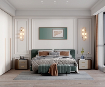 Nordic Style Bedroom-ID:906438116