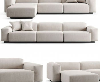 Modern Three-seat Sofa-ID:229382042