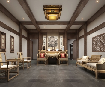 Chinese Style Hotel Space-ID:253899106