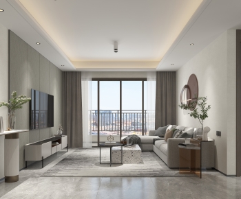 Modern A Living Room-ID:275315053