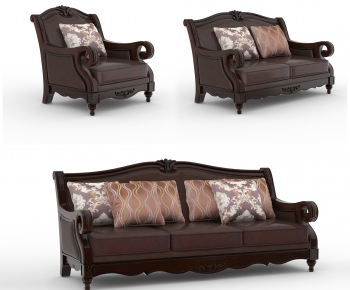 American Style Sofa Combination-ID:357008934