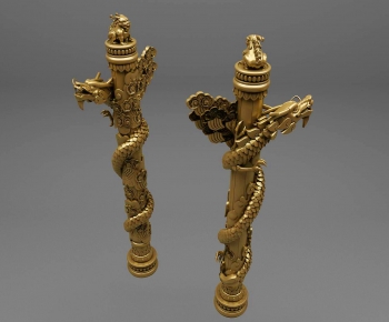 Chinese Style Column-ID:510514022