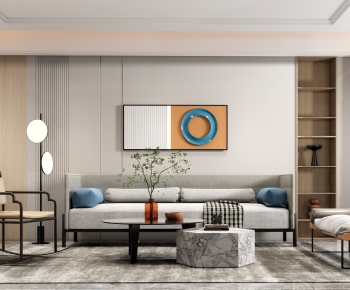 Modern A Living Room-ID:366714006