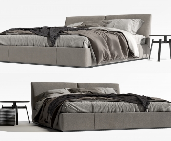 Modern Double Bed-ID:799180989