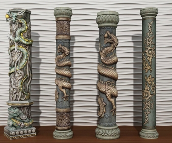 Chinese Style Column-ID:271018982