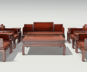 Chinese Style Sofa Combination-ID:226015092