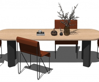 Modern Dining Table And Chairs-ID:143654116