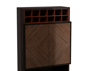 New Chinese Style Wine Cabinet-ID:413660059
