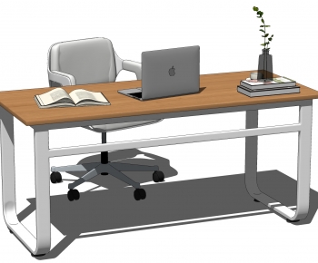 Modern Computer Desk And Chair-ID:805815943