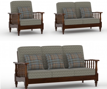 American Style Sofa Combination-ID:507047891