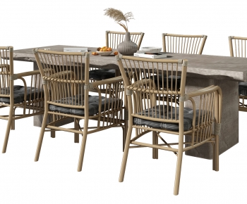 Wabi-sabi Style Outdoor Tables And Chairs-ID:968689985