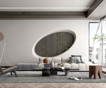 Modern A Living Room-ID:480248934