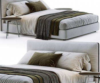 Modern Double Bed-ID:479171042