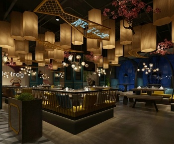沙漠阿拉伯主题餐厅3D模型