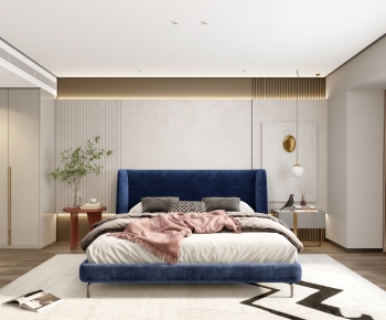 Modern Nordic Style Bedroom-ID:435919053