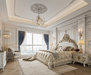 French Style Bedroom-ID:411348101