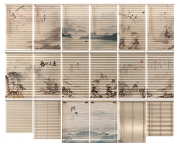 New Chinese Style Venetian Blinds-ID:441466091