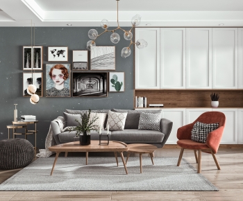 Nordic Style A Living Room-ID:837735895