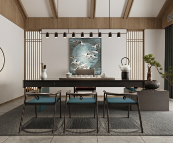 New Chinese Style Tea House-ID:501176123