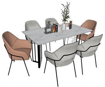 Modern Dining Table And Chairs-ID:946419002