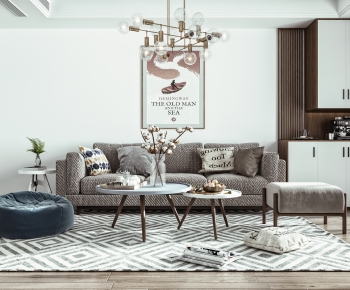 Nordic Style Sofa Combination-ID:181939639
