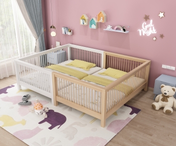 北欧婴儿床-ID:606575976